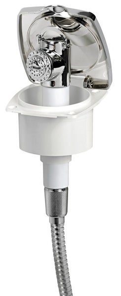 New Edge shower head 2.5m,chr.