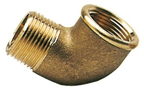 brass 90&deg; elbow male/fem1 1/2