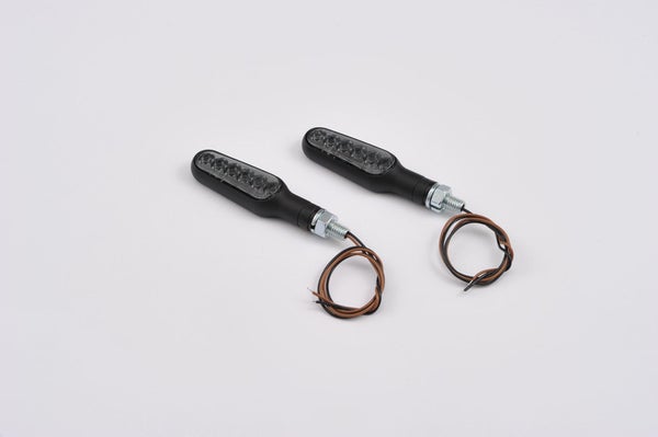 Daytona D-light Stellar Sequential led indicators, black body