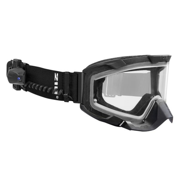CKX Goggle 210&deg; Heated Black/clear Lens