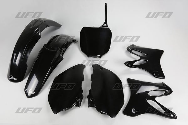 UFO Muovisarja 5-osainen Musta YZ125/250 02-05