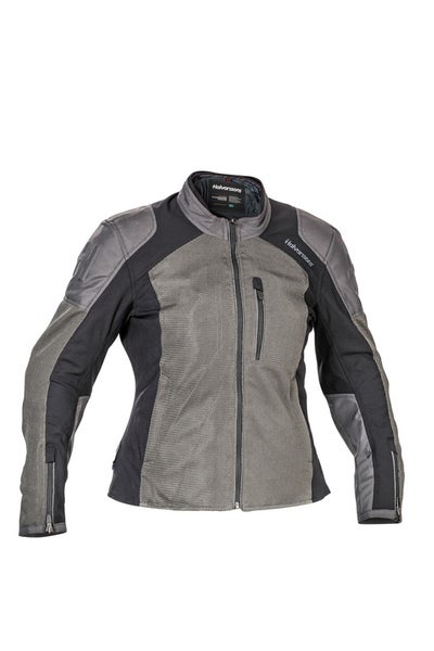 Halvarssons Textile Jacket Arvika Woman Black/grey