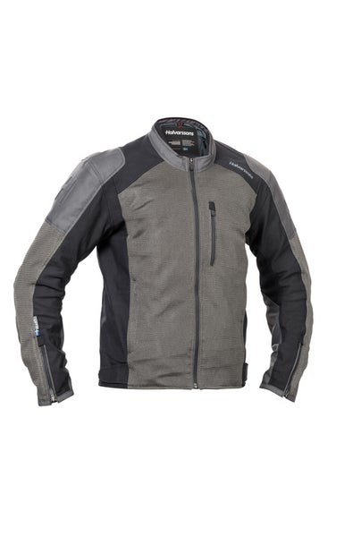 Halvarssons Textile Jacket Arvika Black/grey