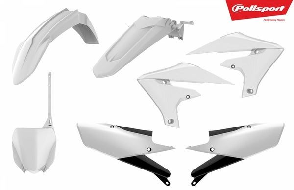 Polisport plastic kit YZ450F 18 WHITE