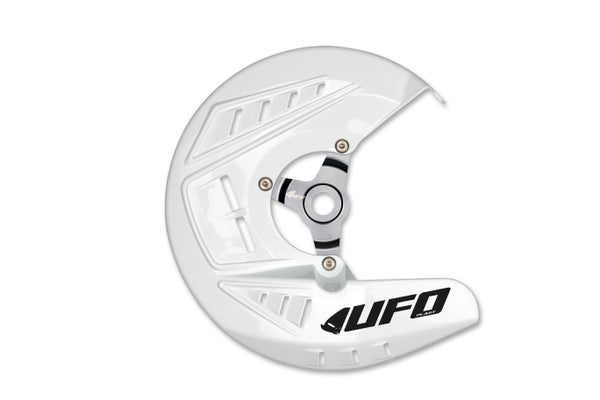 UFO Brakedisc cover front HVA 125-501 TC/FC 15-, TE/FE 16- White 041