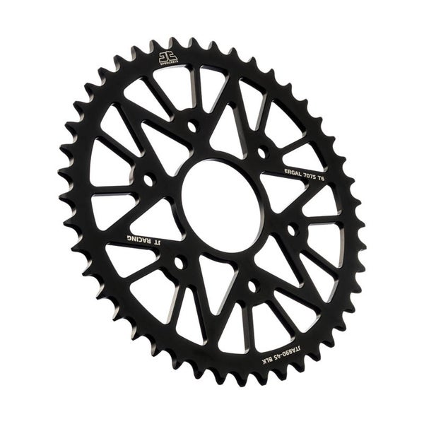 JT Rear Alu Sprocket 7075 T6 JTA890.44BLK Black