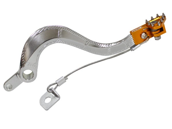 Psychic brakepedal KX250F 04-14, RMZ250 05-06 GOLD