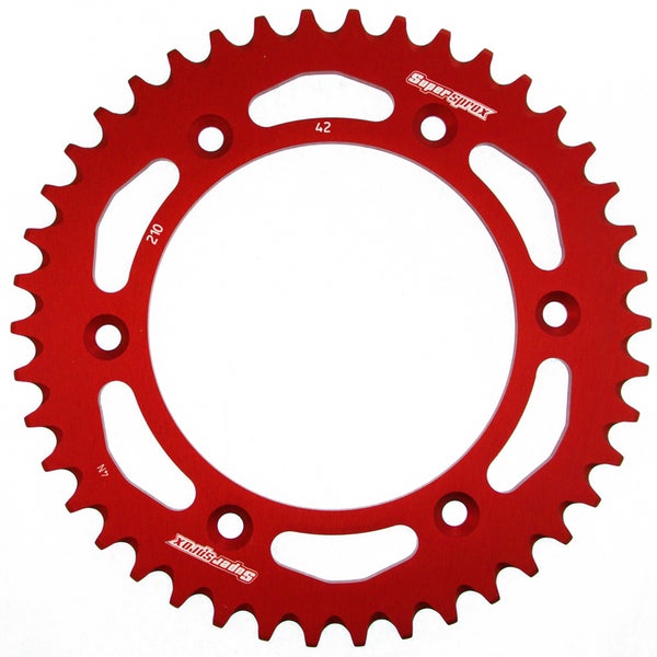 Supersprox Alu rear sprocket HO CR/CRF Red 51