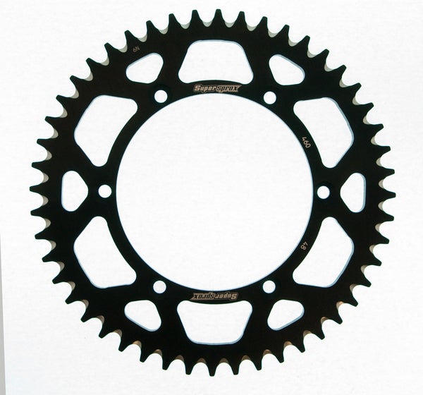 Supersprox Alu Rear sprocket KA KX125/250/450 Black 51