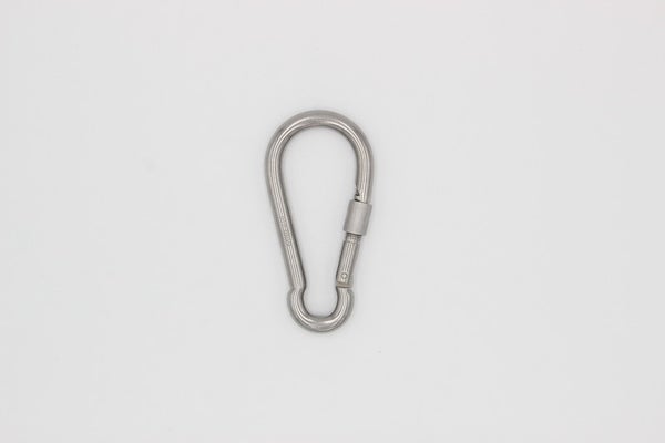 Qvarken Snap Hook with Screw galv 10mm 100mm