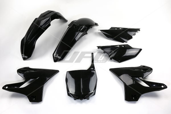 UFO Plastic kit 5-parts Black YZ125/250 15-